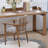 Brown Rectangular Solid Wood desk-108954513