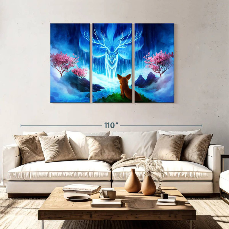Brampt Wisdom, 48" H x 74" W
