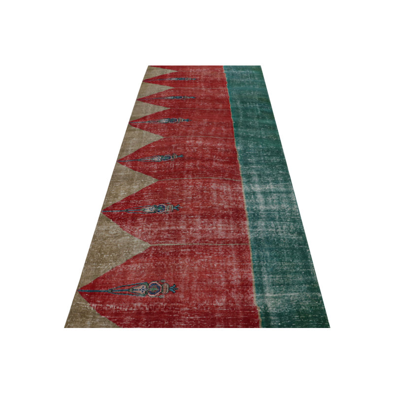 Hand Knotted Wool Area Rug