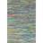 Handmade Tufted Chevron Striped Green Rug-54438090