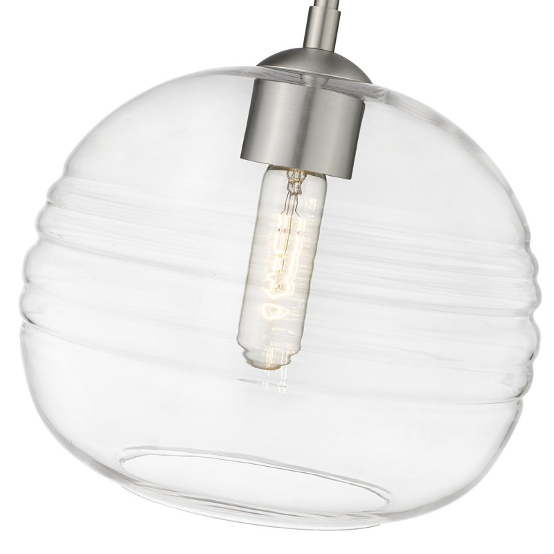 Hatton 1 - Light Single Pendant, Brushed Nickel