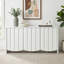 Winette 59.1'' W Manufactured Wood Sideboard with Scalloped Edges-850960437