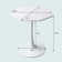 31.50" Modern Octagonal Coffee Table With MDF Table Top, Metal Base