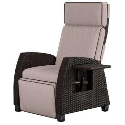Wicker Outdoor Lounge Chair
