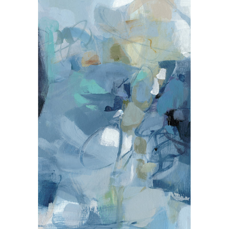 Summer Fields II - Wrapped Canvas Painting, 46cm H x 30cm W x 3.8cm D