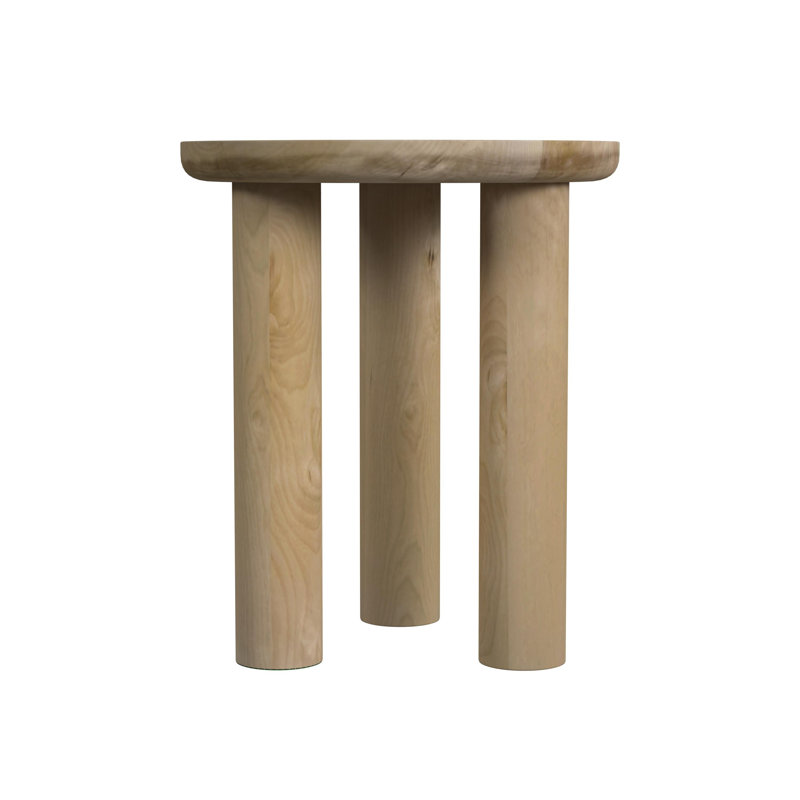 Solid Wood End Table