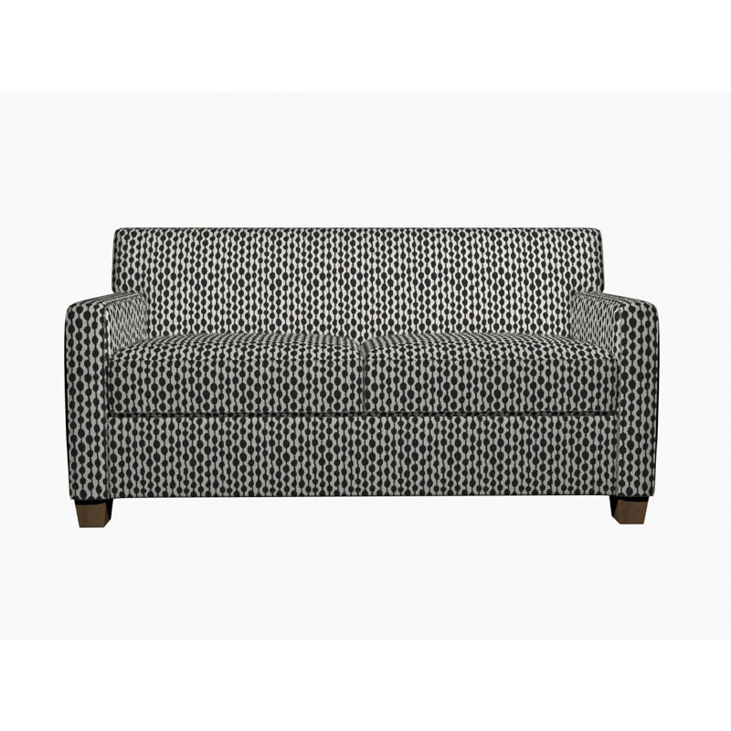 Tissu rayé en mélange de coton, Noir