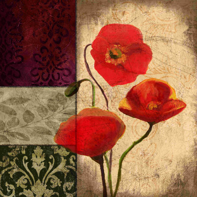 " Square Poppies 3 "