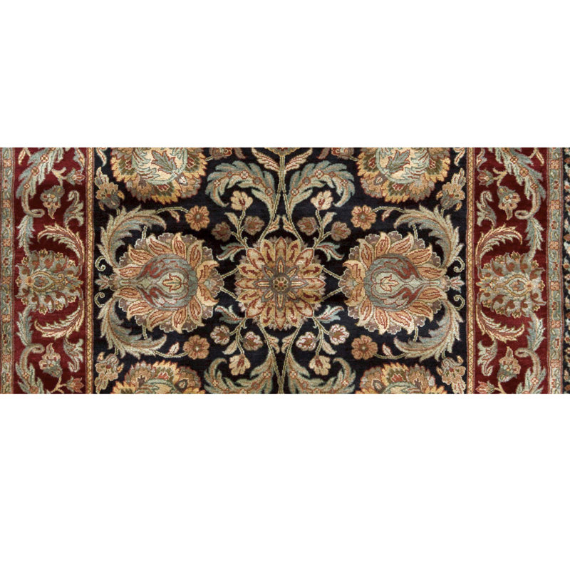 Hand Knotted Wool Oriental Indoor Rug