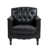 Black Faux Leather selected