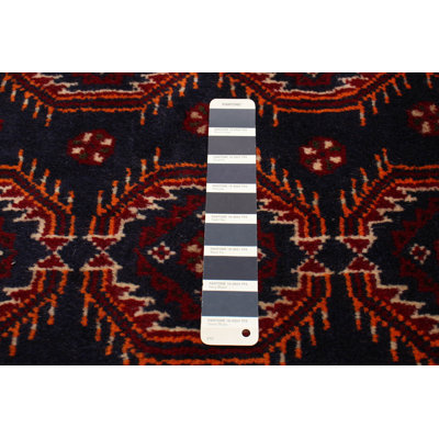 Tapis bleu foncé Royal Baluch 3 pi 8 po x 6 pi 3 po