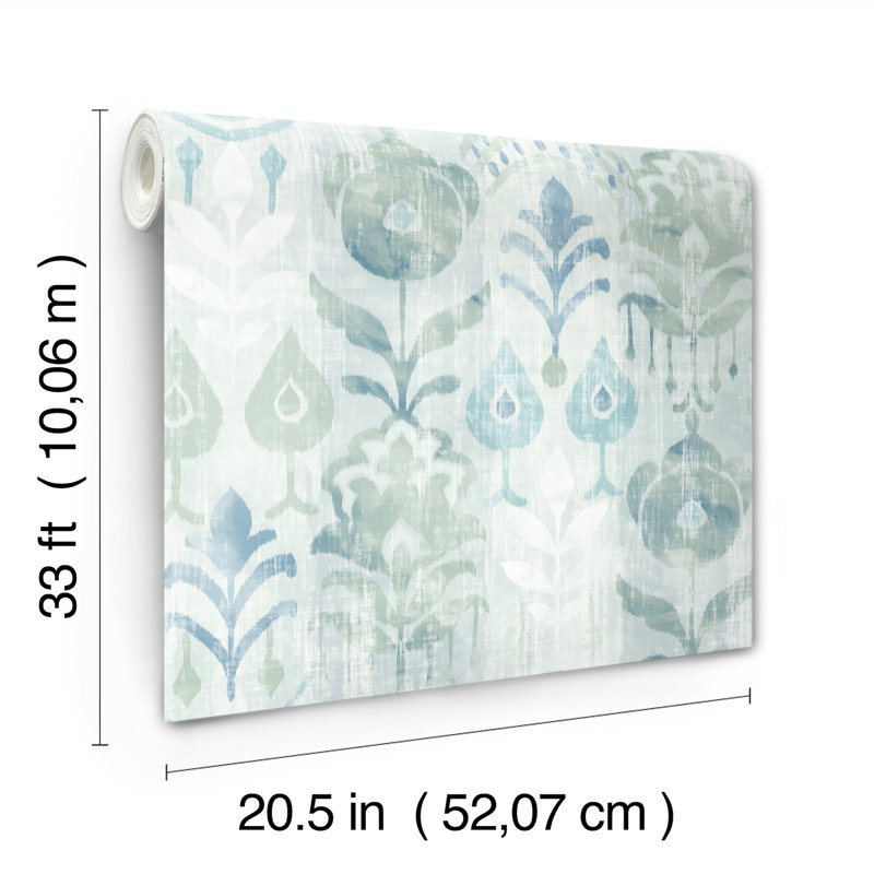 Pavord Floral Wallpaper Double Roll, Green