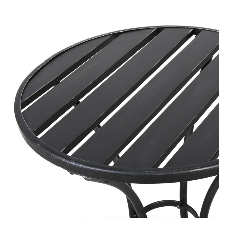 colmar 3 pc kd metal set, Black/Silver