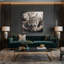 «Big Cats Carcarian Lynx», art mural sur toile grise-120488598