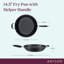 Anolon Advanced Home Hard Anodized Nonstick Frying Pan / Skillet with Helper Handle, 14.5 Inch-12250358