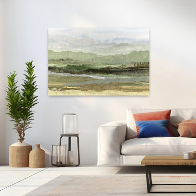 Contemporary Art Abstract Dreamy Modern Landscape Nature Wall Art