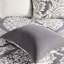 6 pièces imprimées avec des couleurs contrastées et des coussins brodés pour chambre double / grand