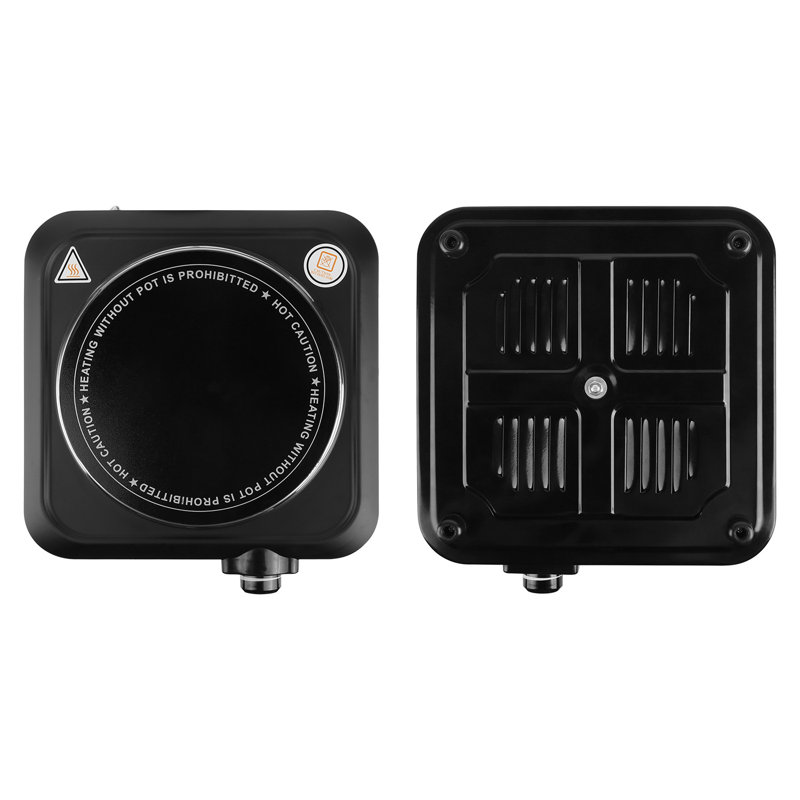1000W Portable Heating Hot Plate, Black