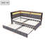 Daybed with Trundle & USB Charging Ports-300934542