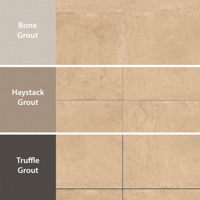 Cythere 23-1/2 in. x 47 in. Porcelain Floor and Wall Tile, Yellow
