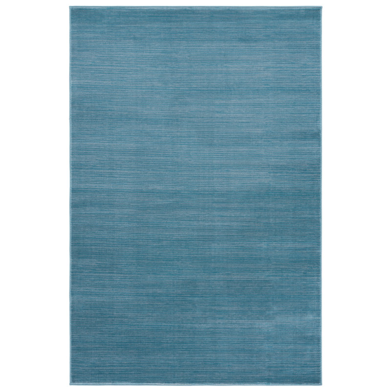 Mcevoy Aqua Area Rug, Rectangle 5'1" x 7'6"
