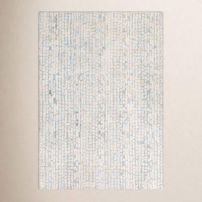 Mulbury Taupe Beige Hand-Tufted Abstract Rug
