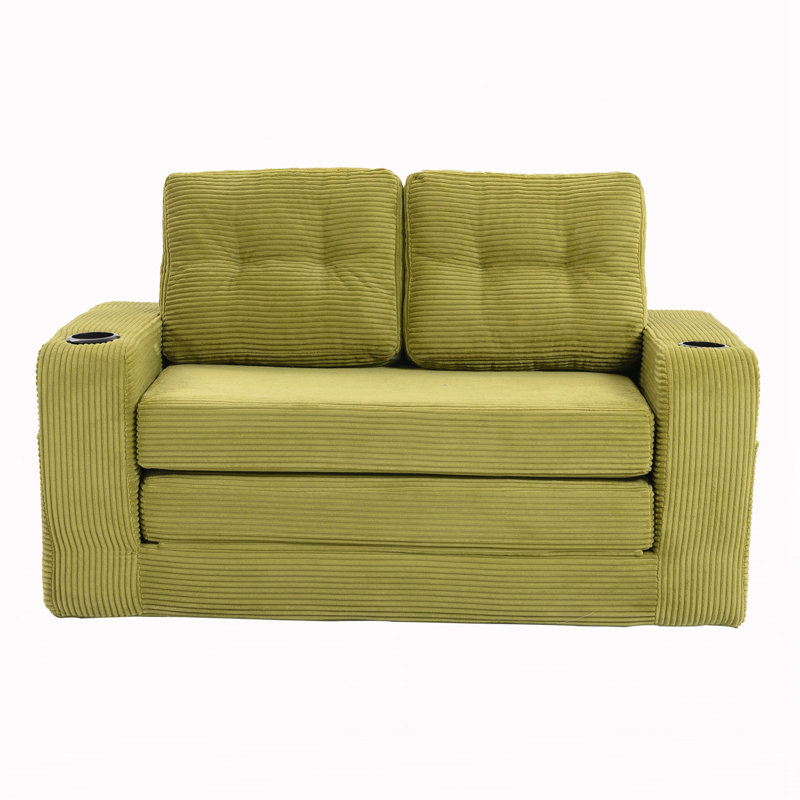 Canapé-lit convertible, canapé-lit double extensible, Olive