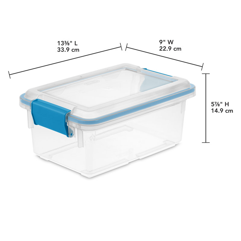Sterilite Plastic Storage Bin Container