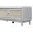 43" Boho Rattan Entryway Cushioned Shoe Storage Bench With Double Doors-1210296497