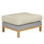 Azores Outdoor Teak Ottoman-59015345-99025416