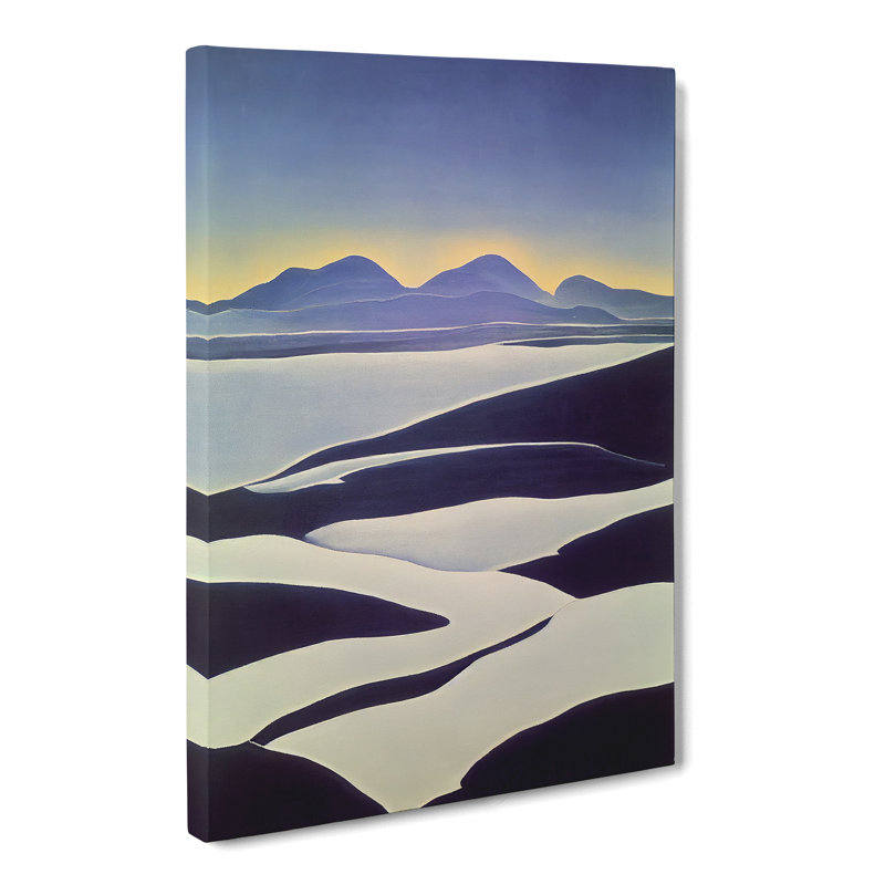 CAN-V0523-2907X Winter Landscape - Wrapped Canvas Print, 76cm H x 50cm W x 3cm D