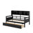 Daybed, Wood Slat Support, With Bedside Shelf And Two Drawers-1837104592-1837104598