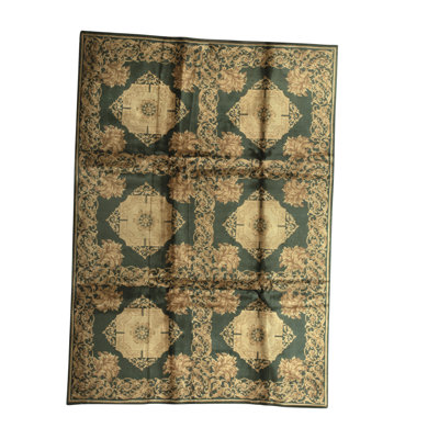 Hand-Knotted High-Quality Black Area Rug