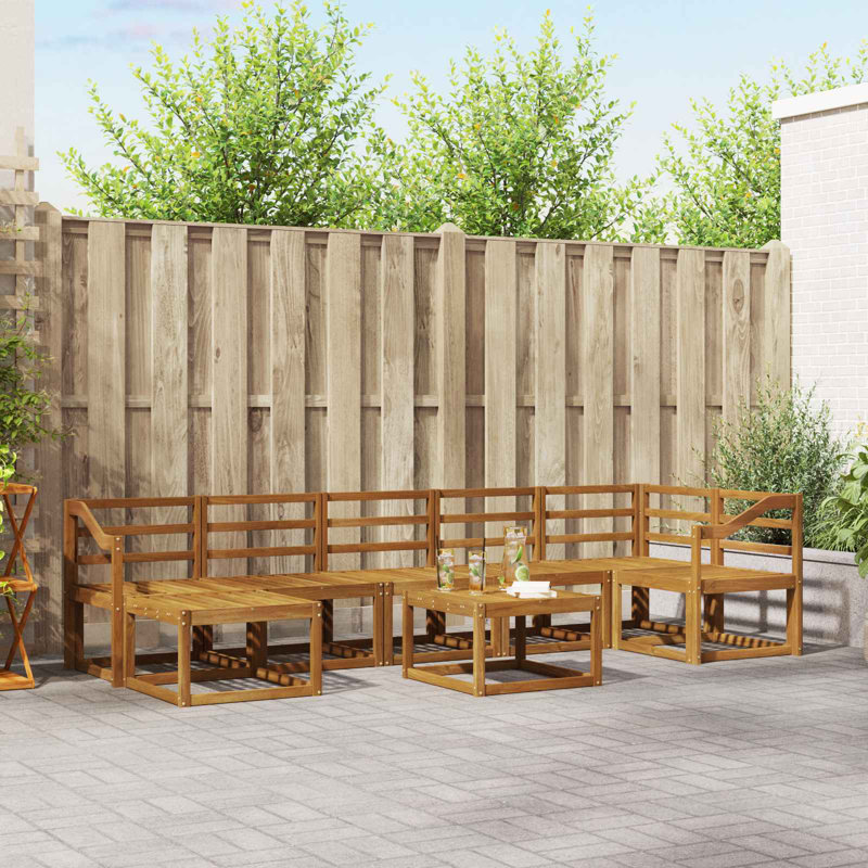 304cm Wide Patio Sectional Set