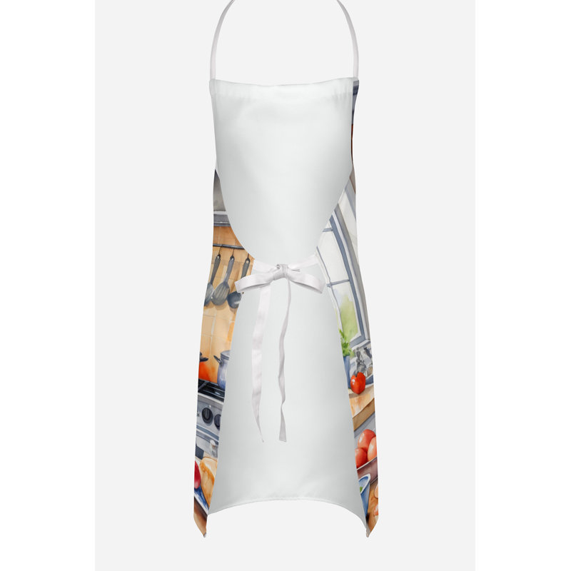 No Pattern Bib Apron