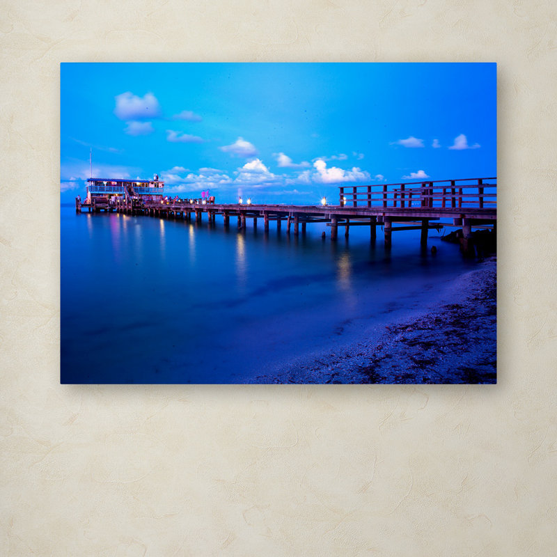 « floride pilier » par preston photographie sur toile tendue, H 35 po x l 47 po x P 2 po