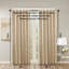 Rideau occultant avec passe-tringle Jacquard-864235452-864235451