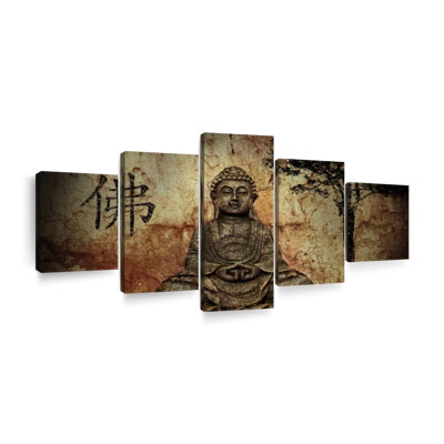 Ensemble de 5 pièces Bouddha