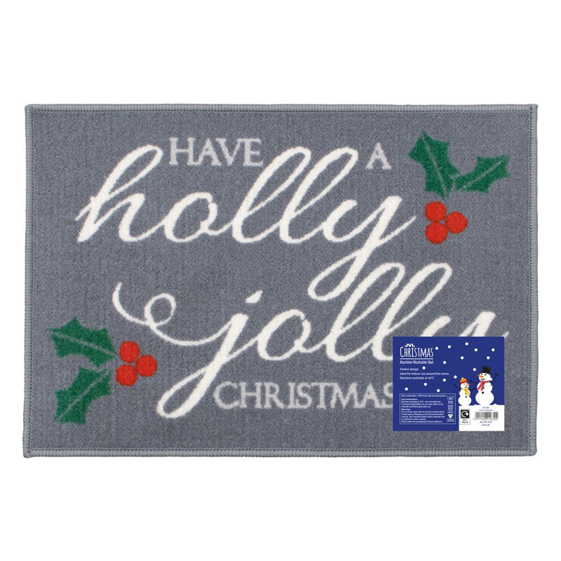 Non-Slip Christmas Indoor Doormat