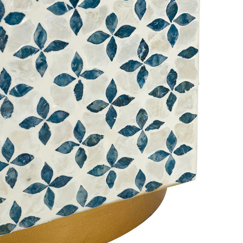 Table d'appoint hexagonale