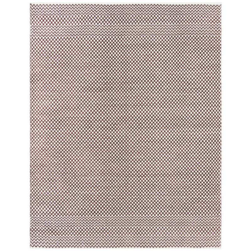 Tapis en coton à tissage plat Katz, Rectangle 8 pi x 10 pi