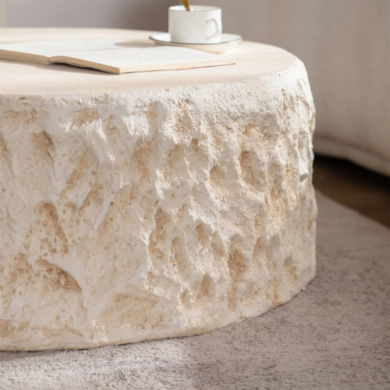 Table basse ronde Mid-Century