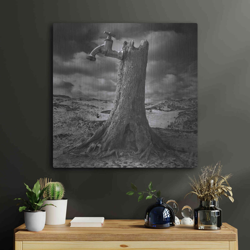 " Dry " by Dariusz Klimczak, 24" H x 24" W