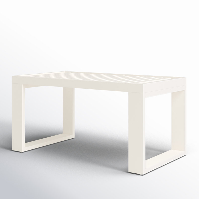 Table basse d'extérieur en bois d'acacia Delton