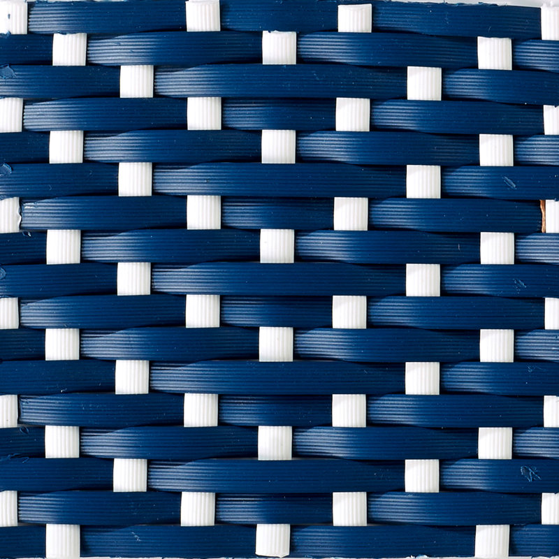 Tabouret Popplestone, Bleu marine à pois blancs, Tabouret de comptoir (siège d'une hauteur de 26,3