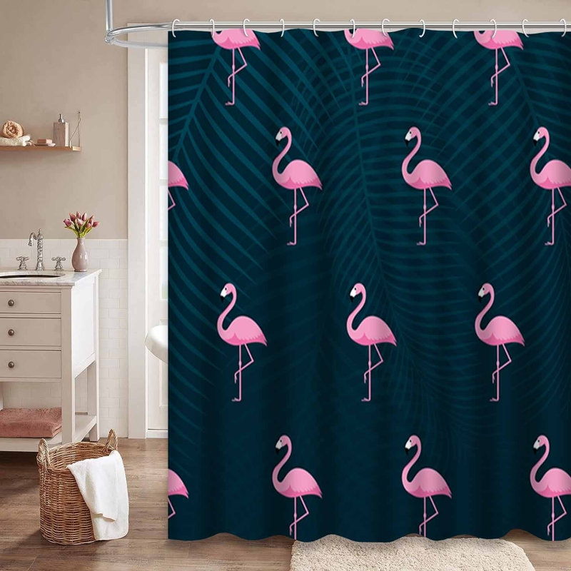 Rideau de douche Wild Leaf, L 72 po x l 78 po