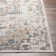 Dickison Machine Washable Oriental Gray/Brown Area Rug