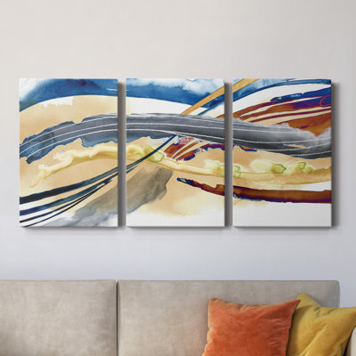 " Soundwaves II " 3 - Pieces