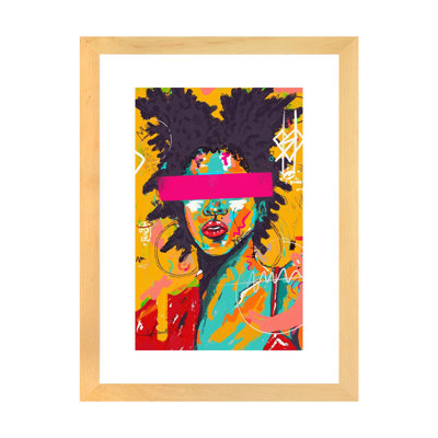 Lady Basquiat by Nuwarhol  Painting Print