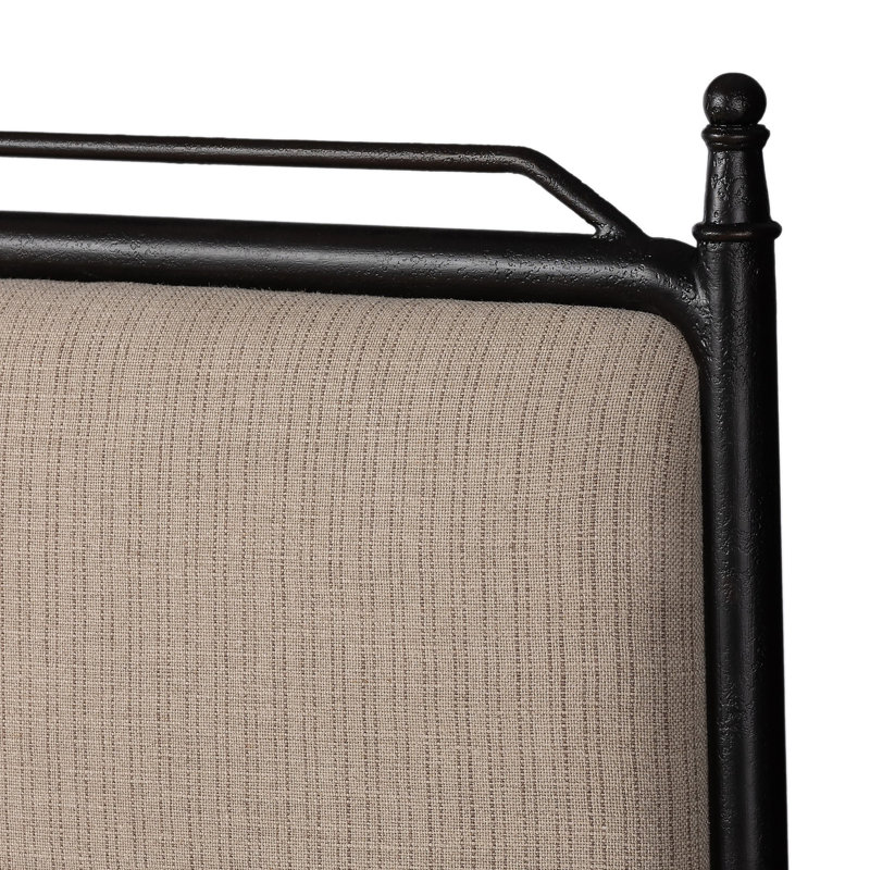 Leyla Bed, King, Laine Natural